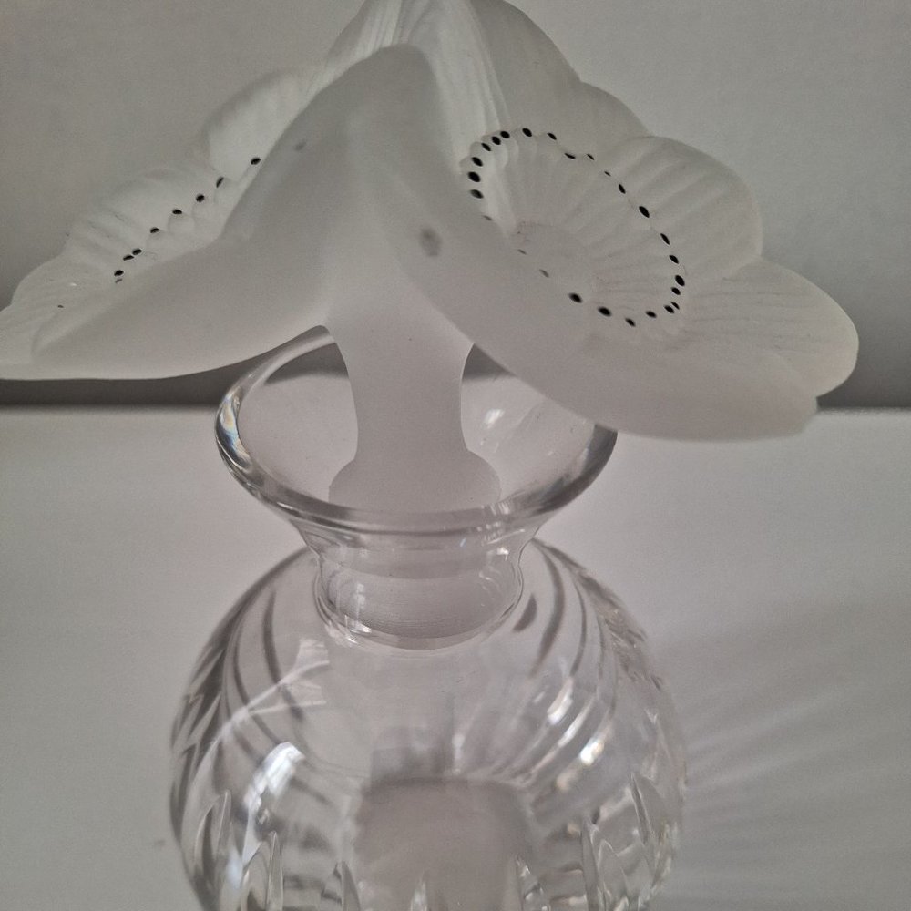 Crystal perfume bottle